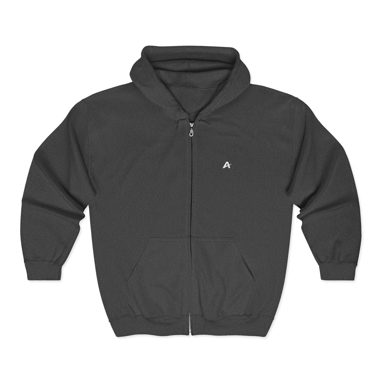 Auress Unisex Full-Zip Hooded Sweatshirt