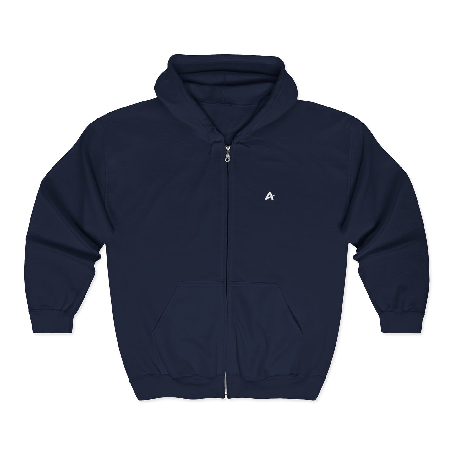 Auress Unisex Full-Zip Hooded Sweatshirt