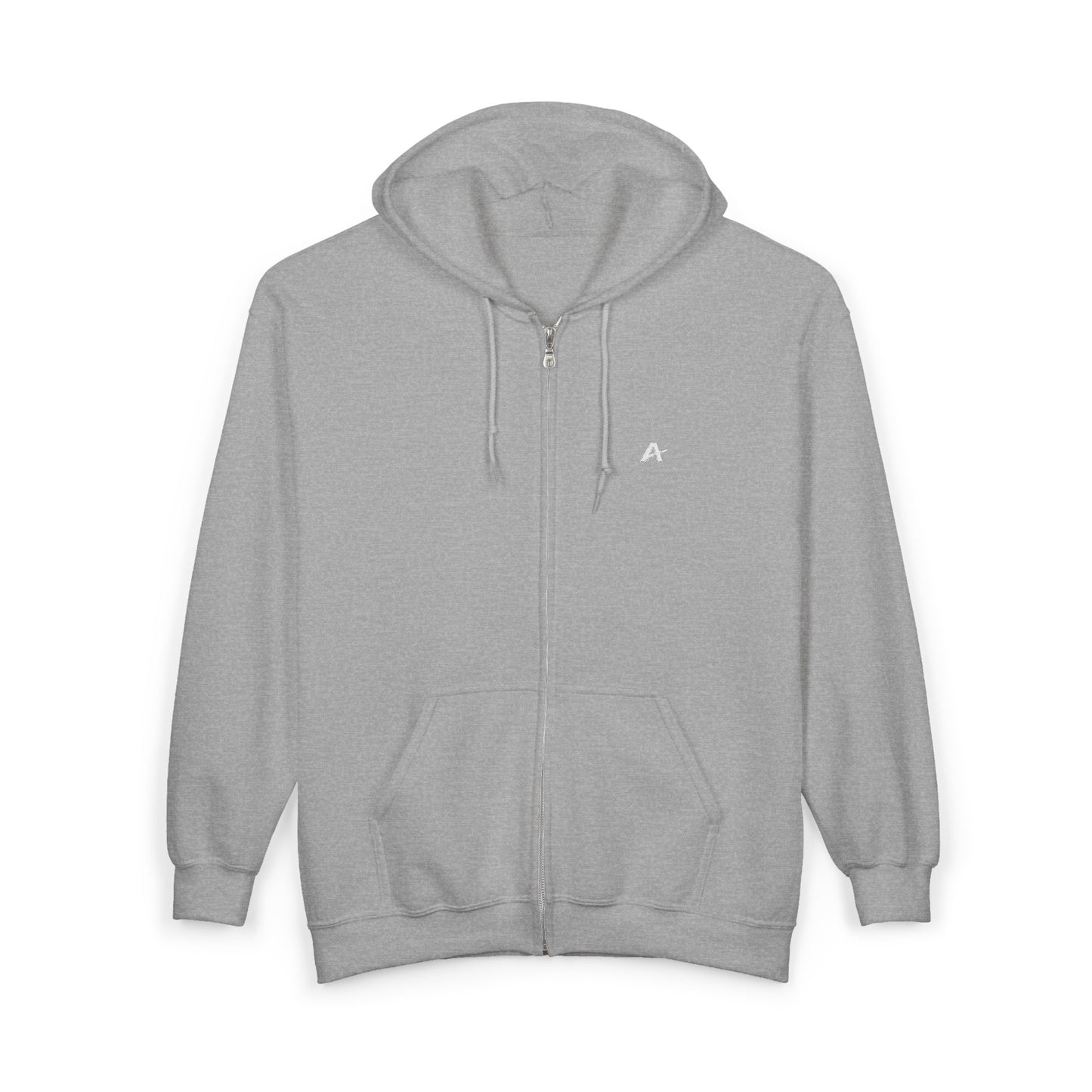 Auress Unisex Full-Zip Hooded Sweatshirt