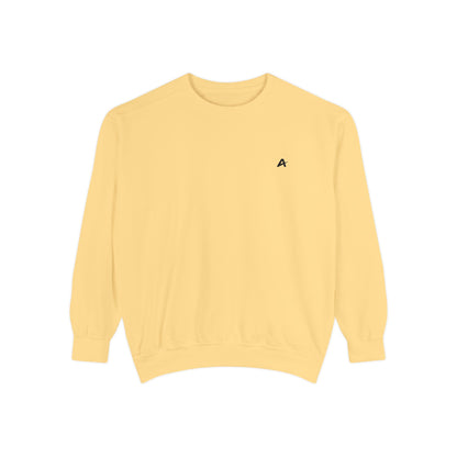 Auress Unisex Garment-Dyed Sweatshirt