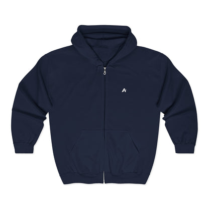 Auress Unisex Full-Zip Hooded Sweatshirt