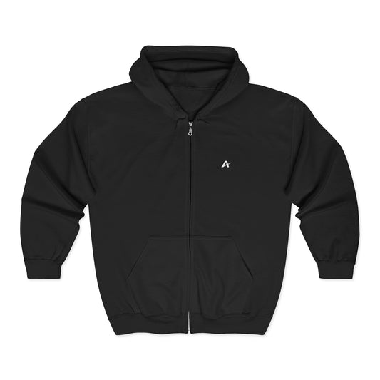 Auress Unisex Full-Zip Hooded Sweatshirt